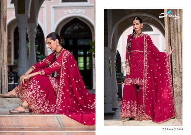 Zaraa Vol 13 By Your Choice Wedding Salwar Suit Catalog